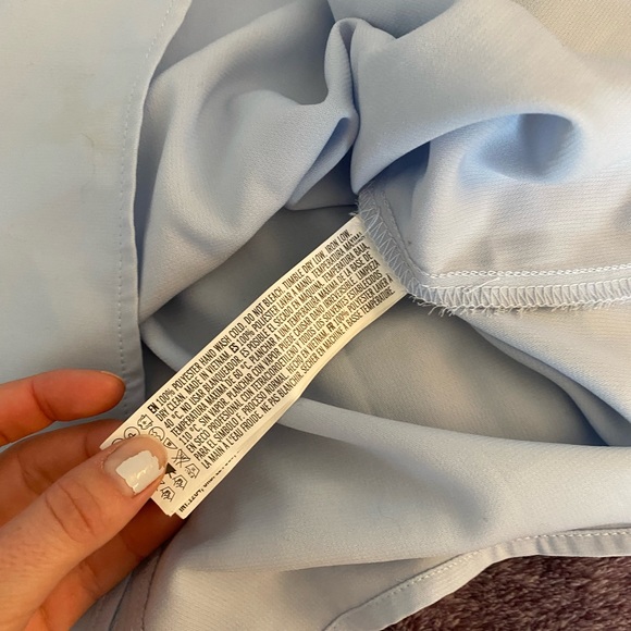 Forever 21 Strappy Periwinkle Slip Dress - Picture 9 of 9